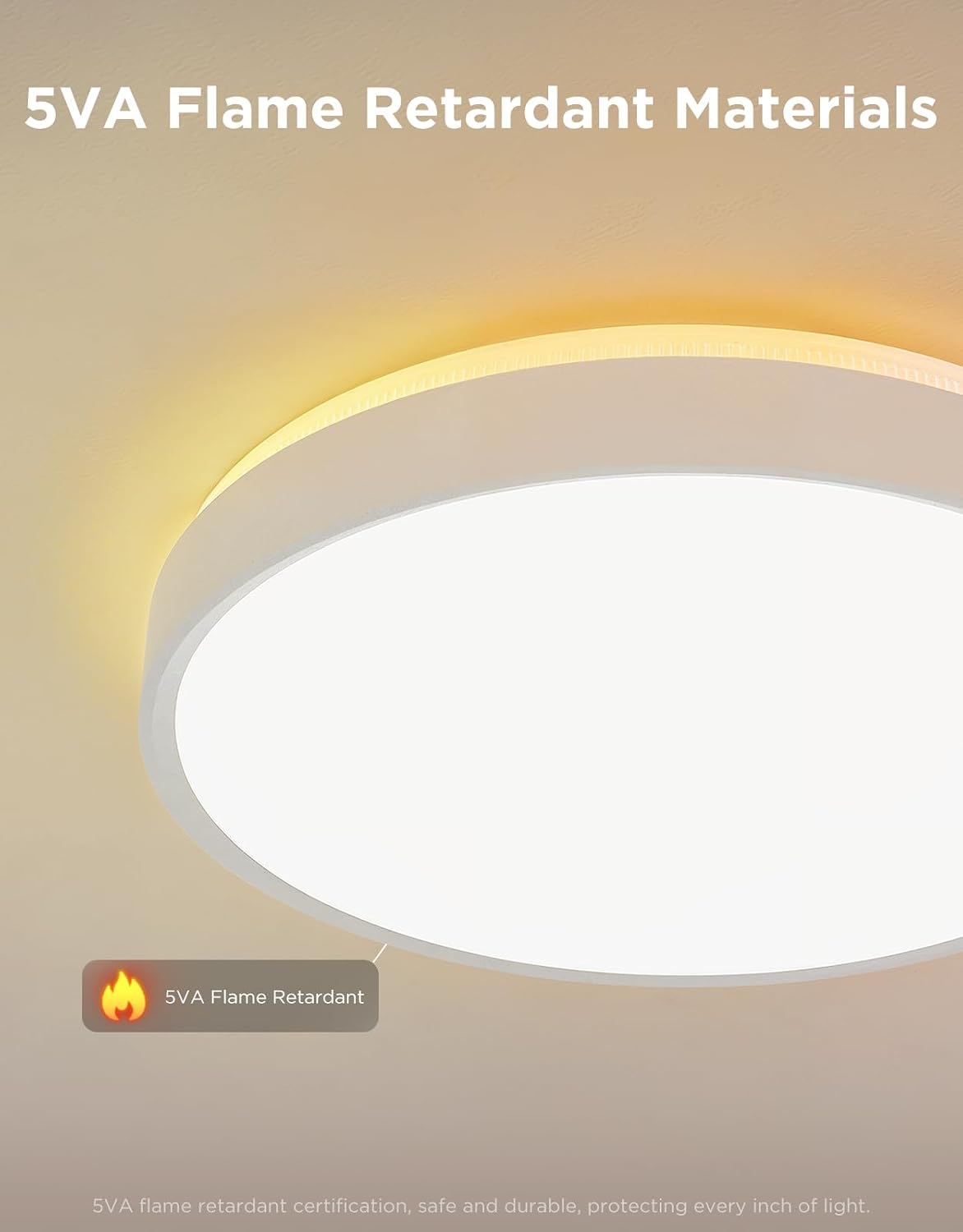 Govee Smart Ceiling Light Pro 4300LM RGBIC 15-Inch H60A6