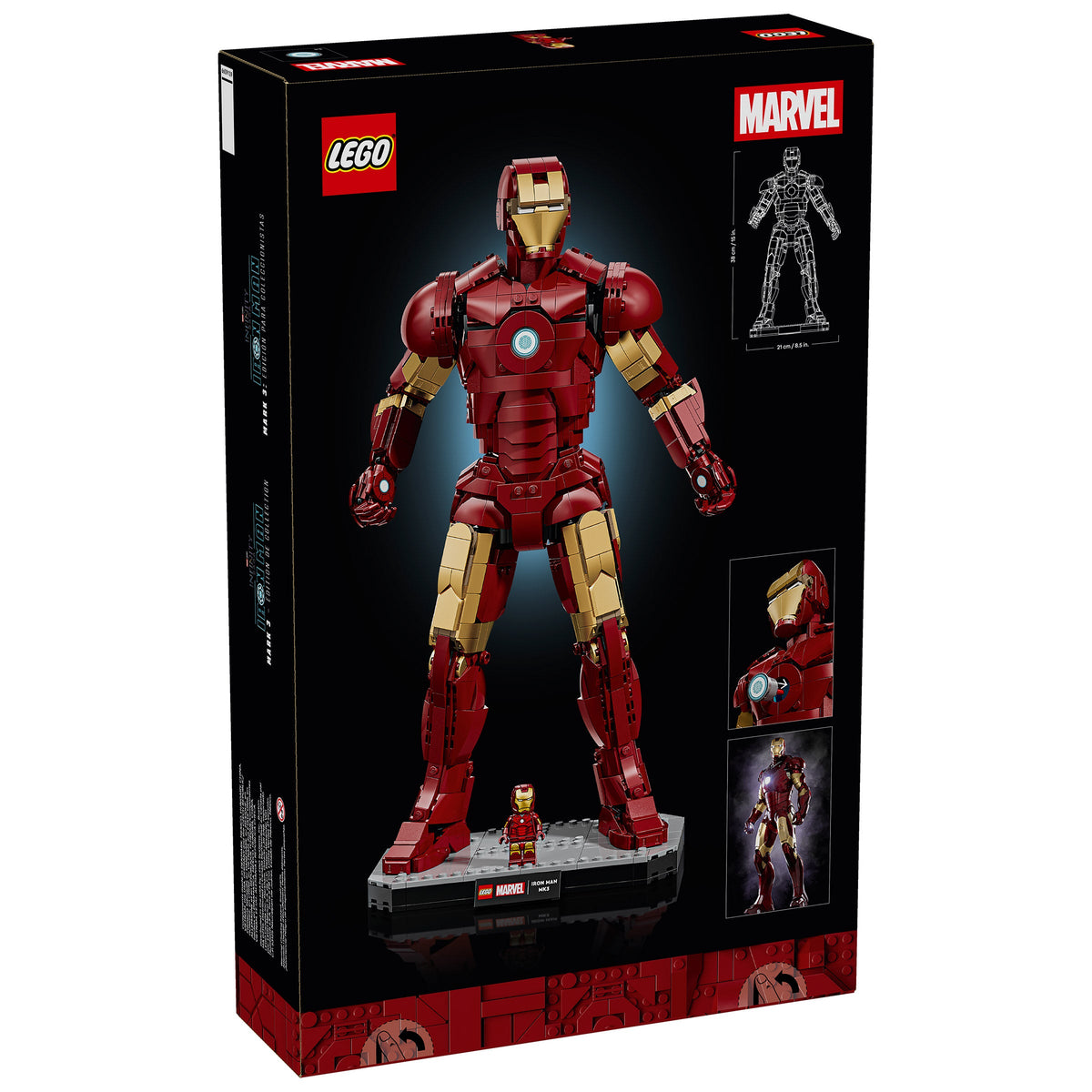 LEGO Marvel Iron Man Mark 3 Collectors' Edition 76344