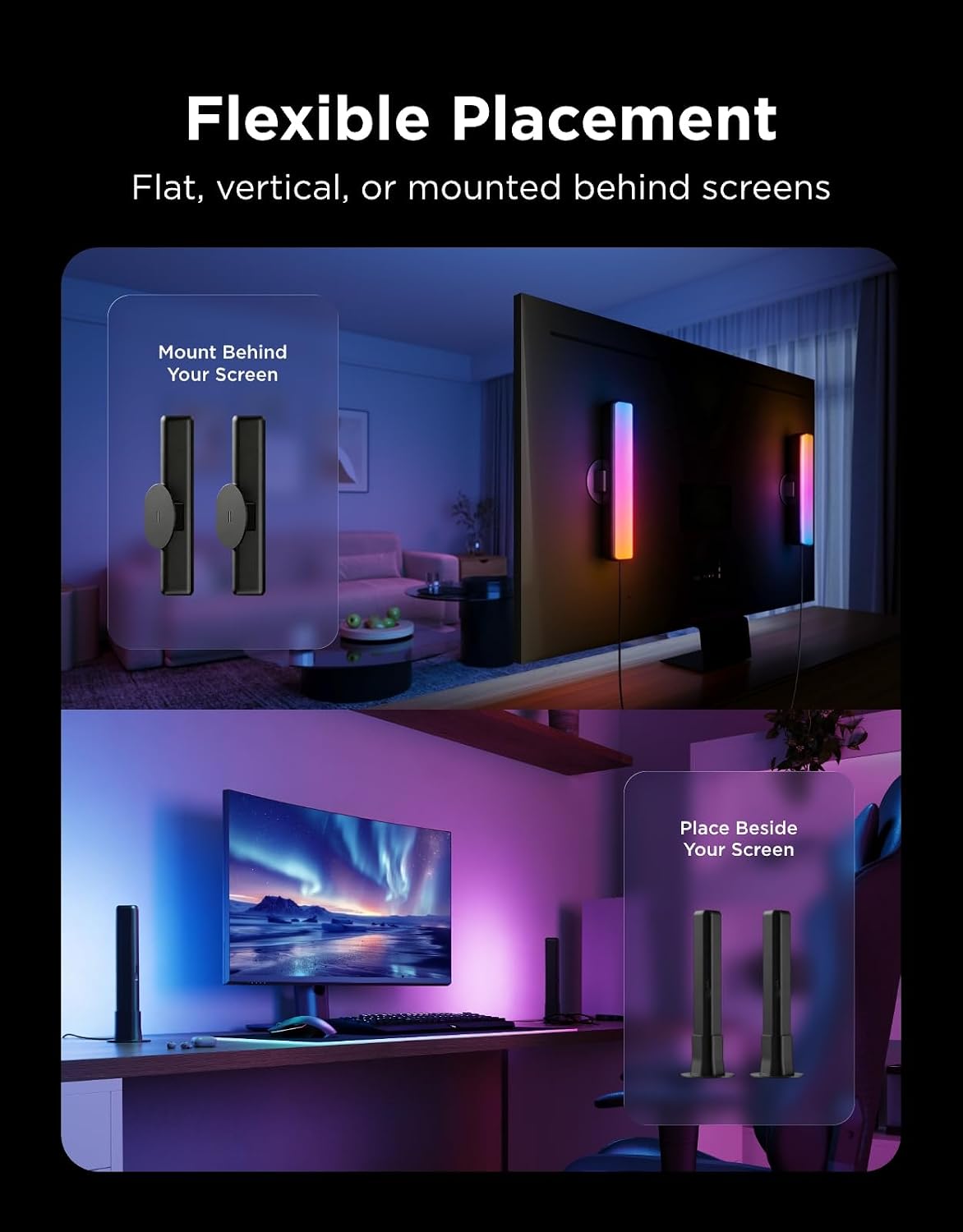 Govee Smart LED Light Bars TV Backlights H6056