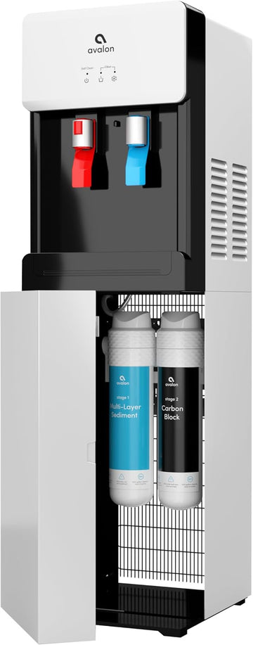 Avalon Self Cleaning Bottleless Water Cooler Dispenser White A7BOTTLELESS