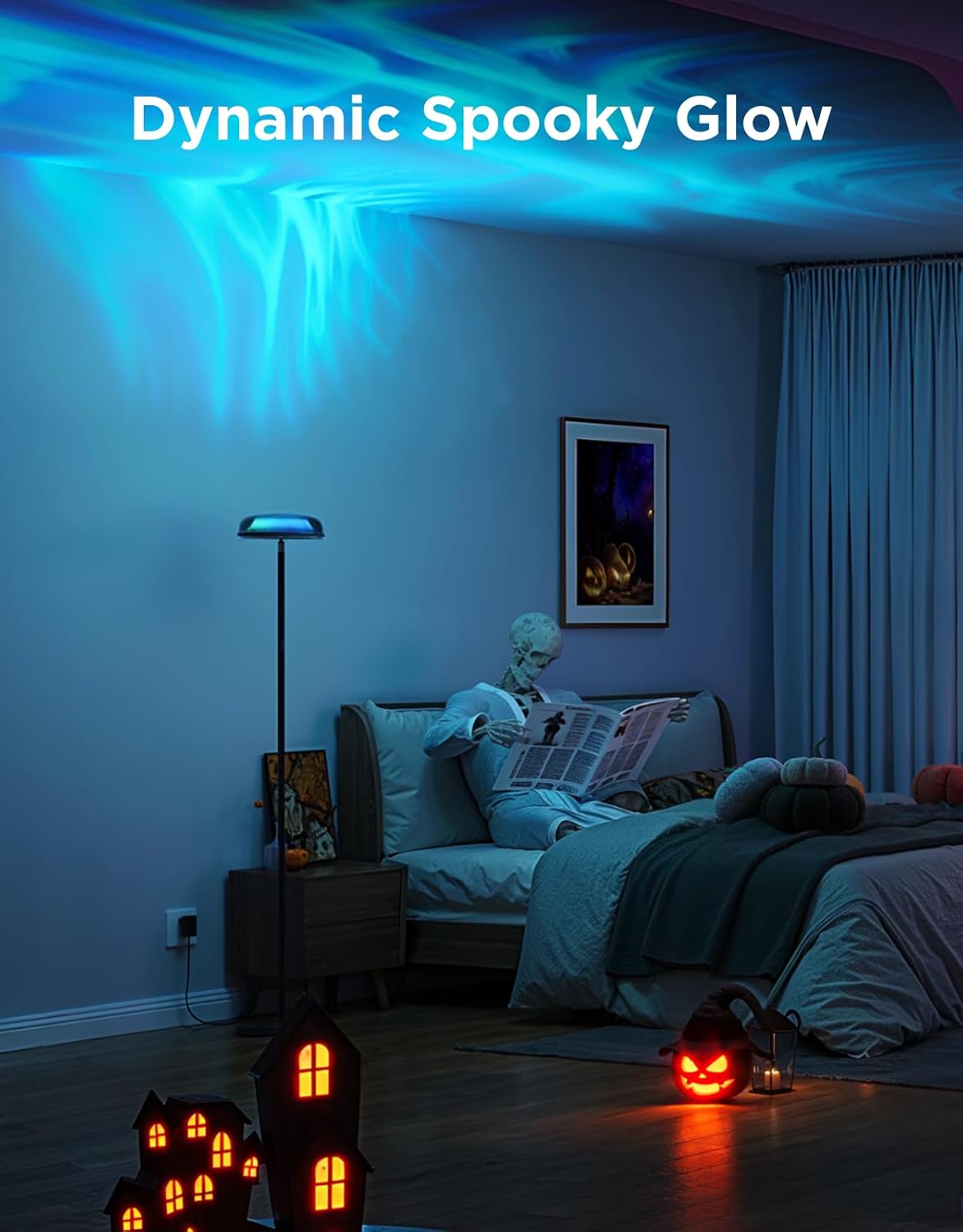 Govee Uplighter Floor Lamp RGBIC Ripple Projector H60B0