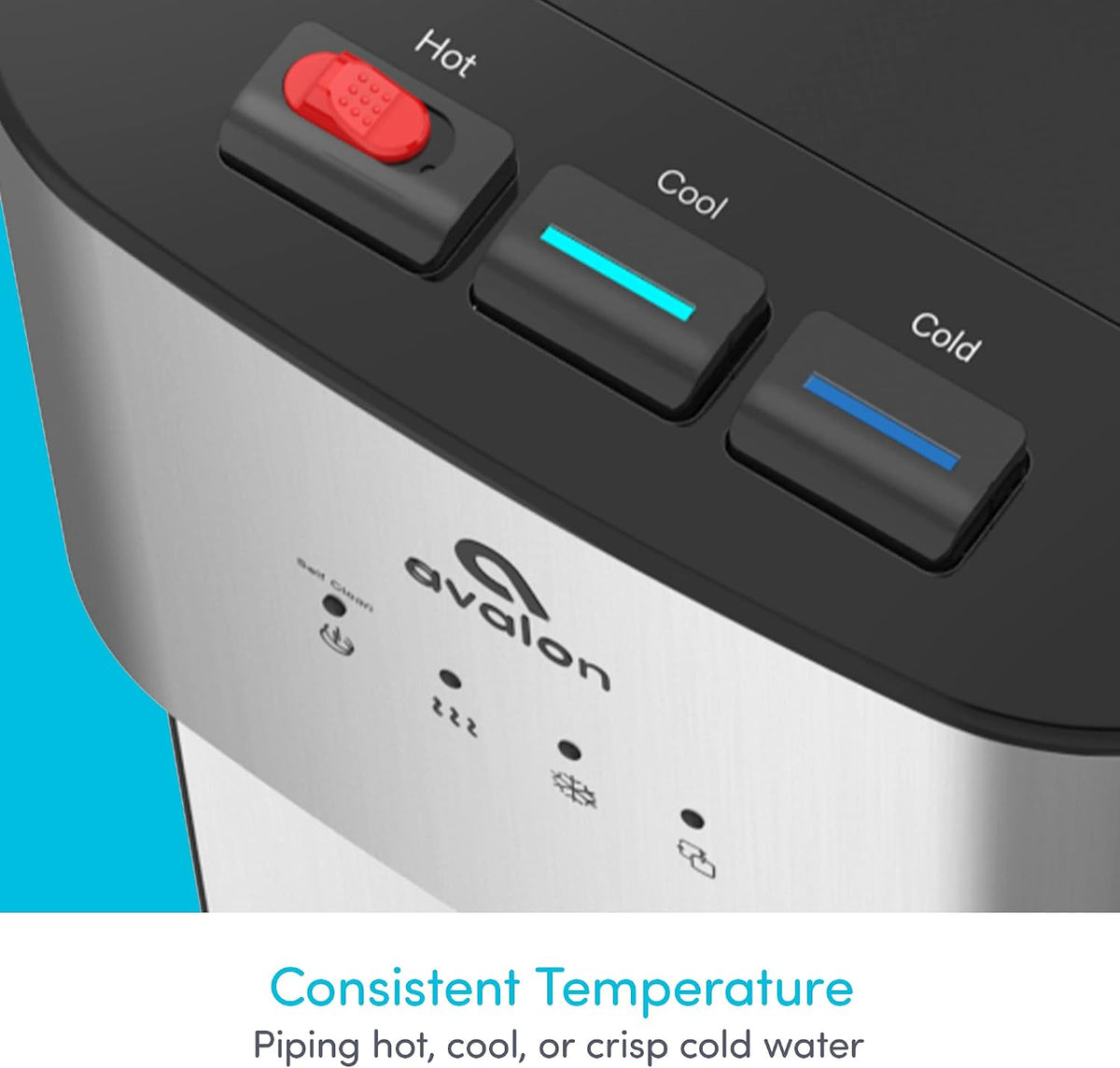 Avalon Self Cleaning Bottom Loading Water Cooler Dispenser Hot Cold A3