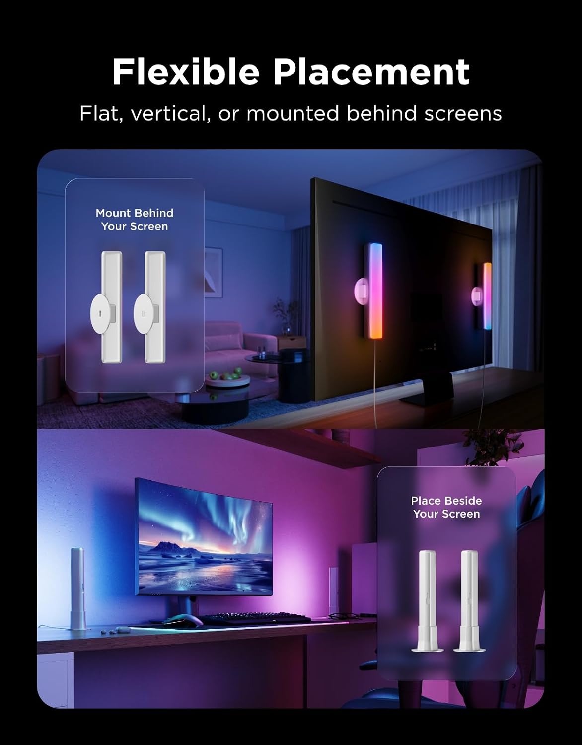 Govee Smart LED Light Bars TV Backlights H6056