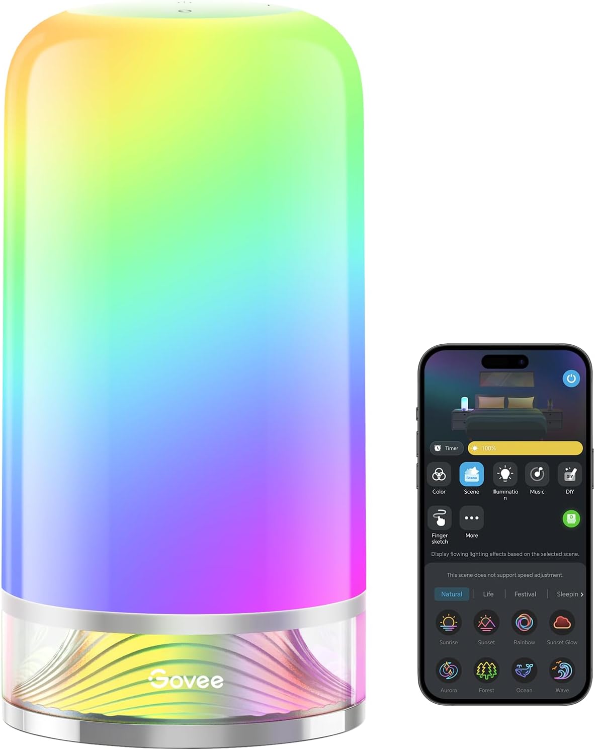 Govee RGBIC Smart Table Lamp 2 H6022