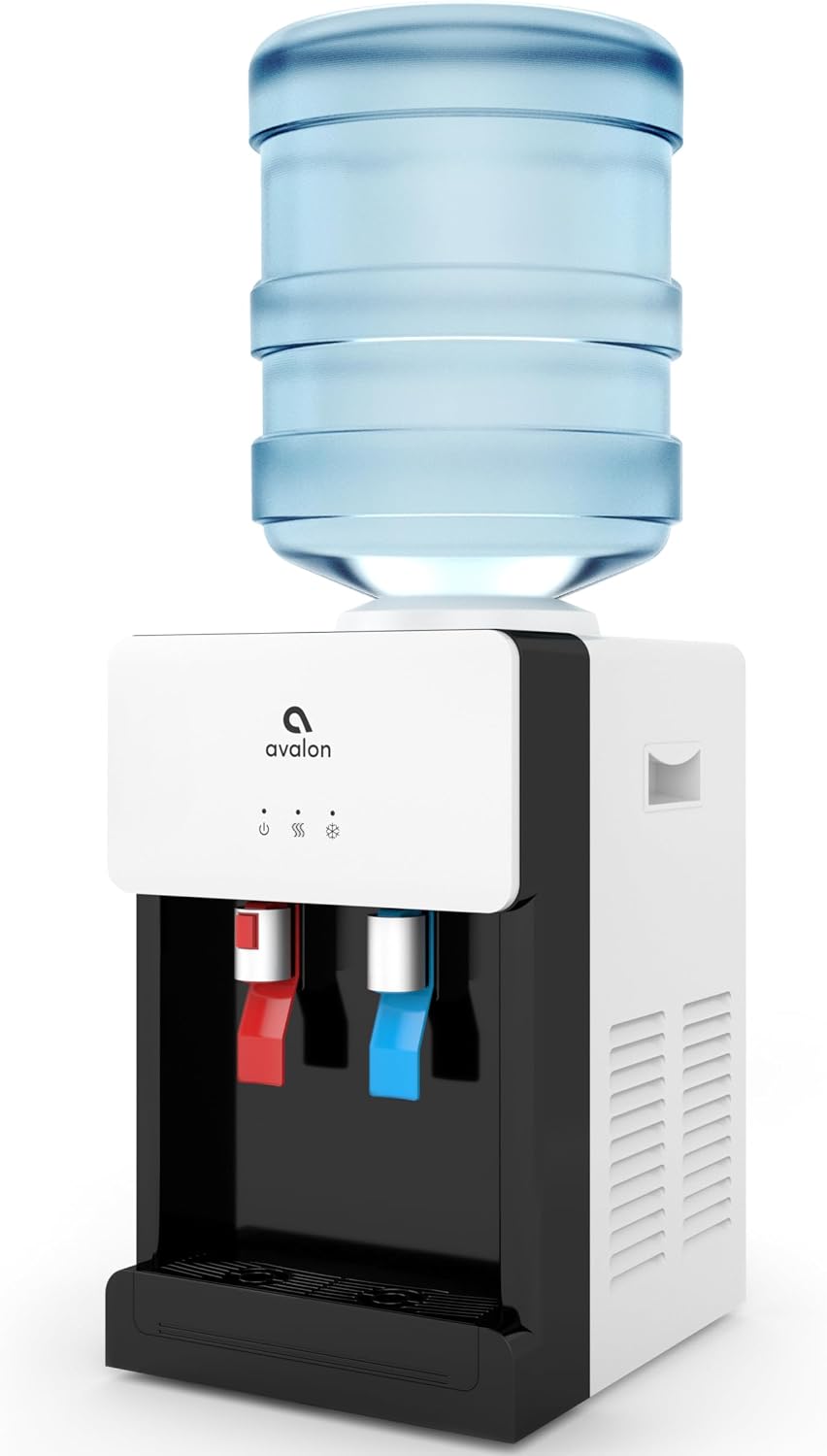 Avalon Countertop Top Loading Water Cooler Dispenser Hot Cold A1CTWTRCLRWHT