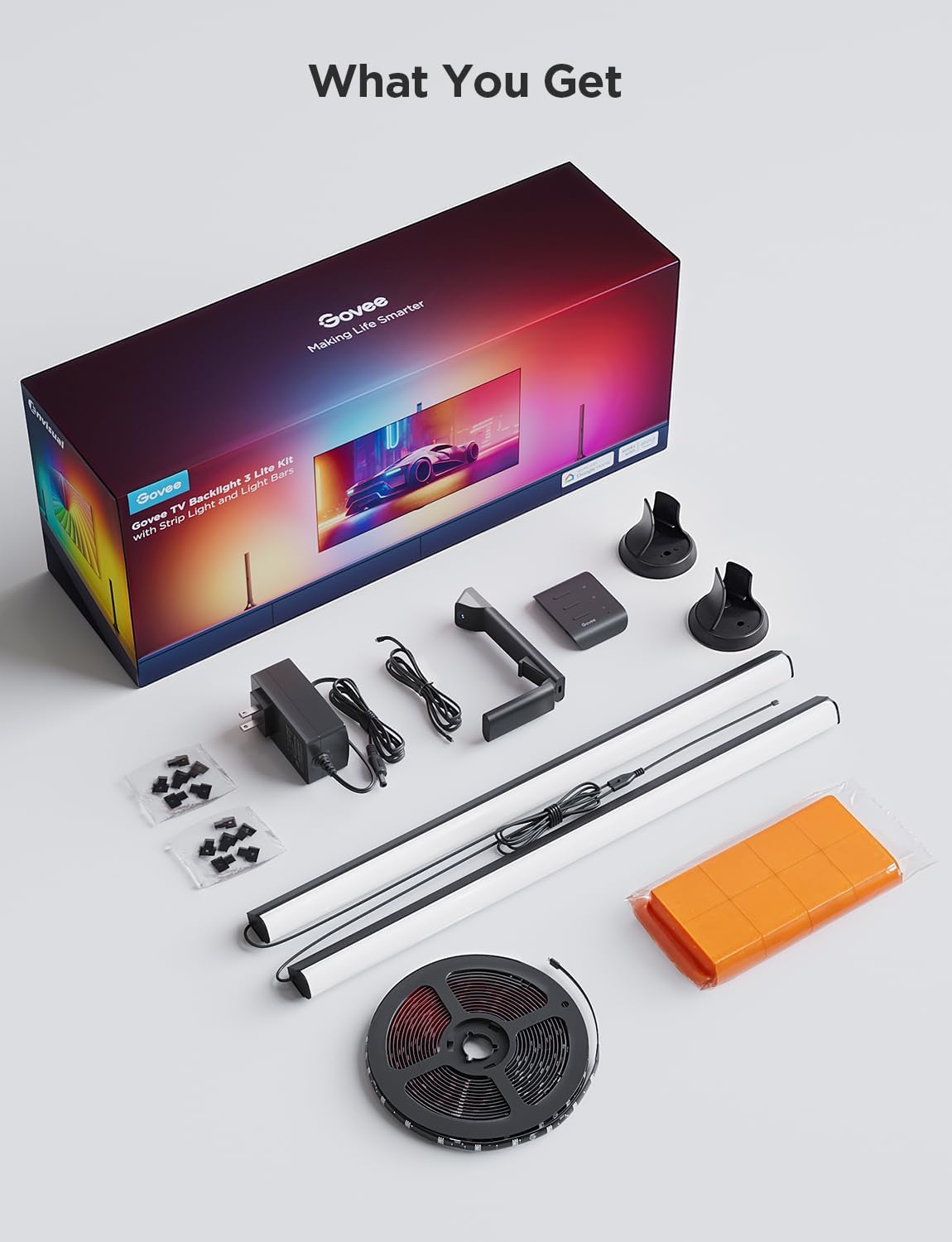 Govee TV Backlight 3 Lite Kit 3.6m RGBICW H605A