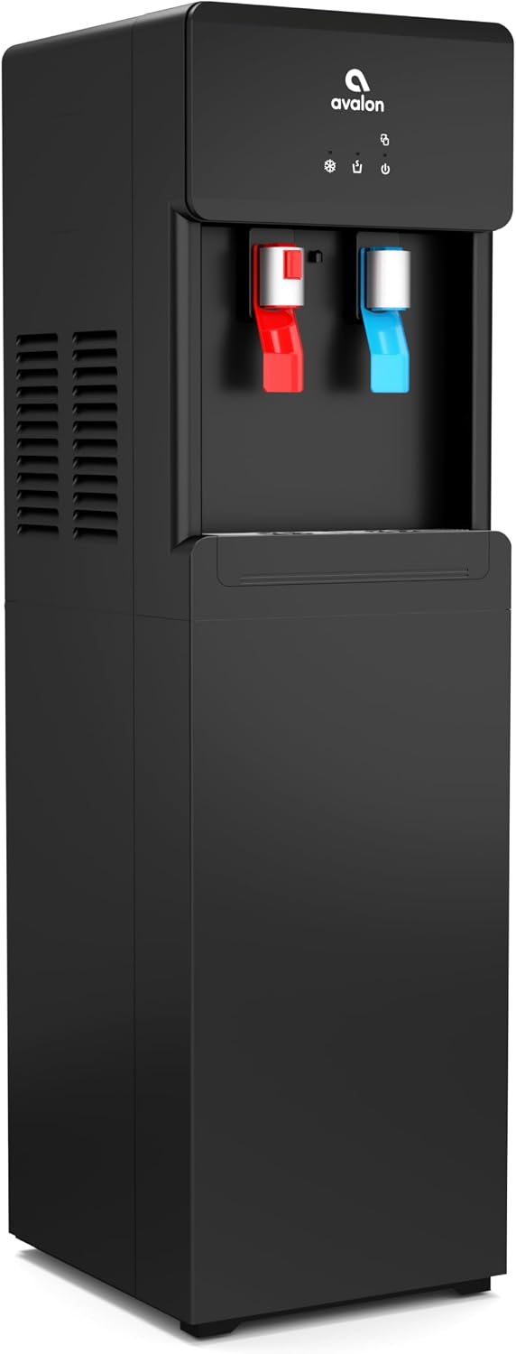 Avalon Bottom Loading Water Cooler Dispenser Hot Cold A6BLWTRCLRBLK
