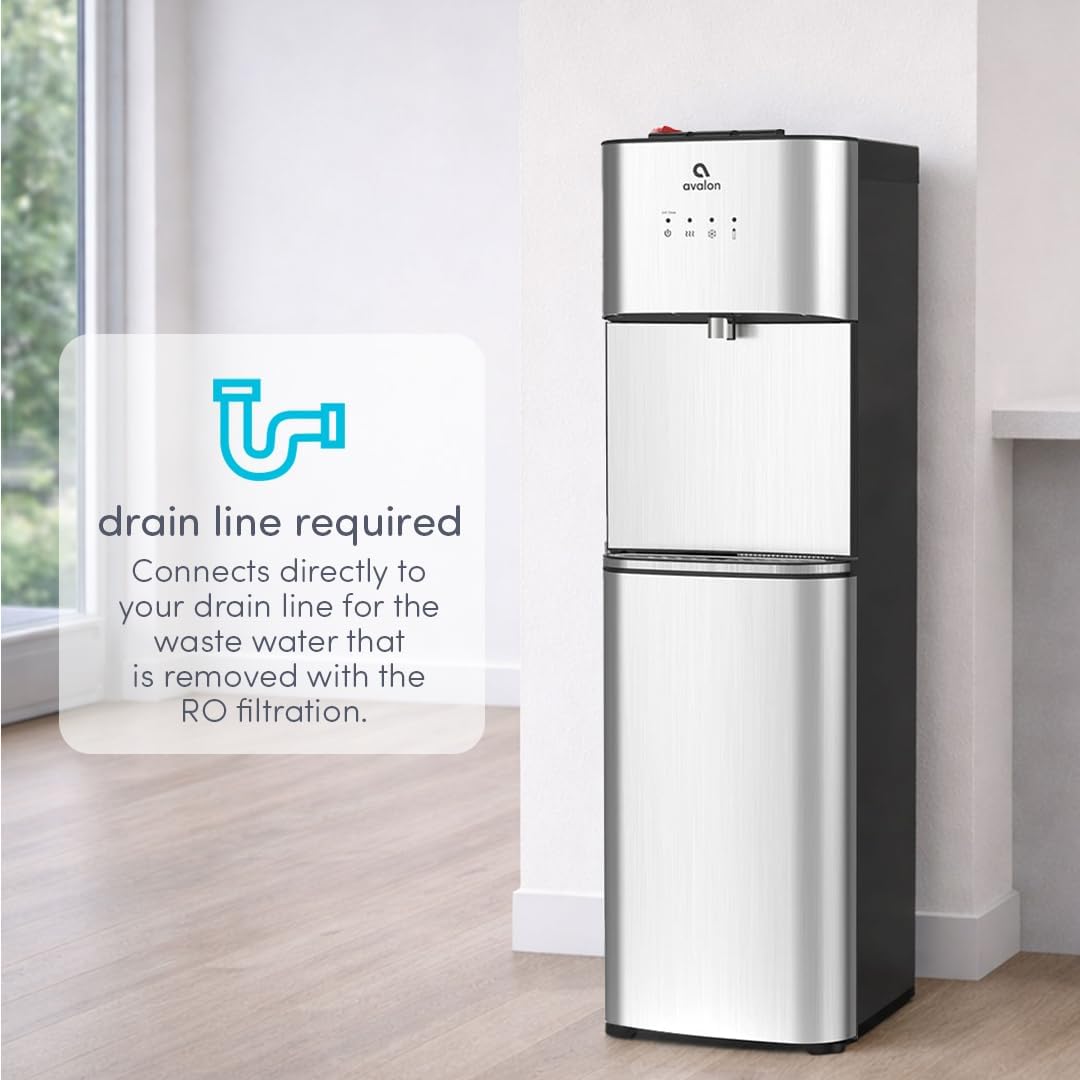 Avalon Self Cleaning Bottleless Water Cooler Dispenser Hot Cold A5-RO