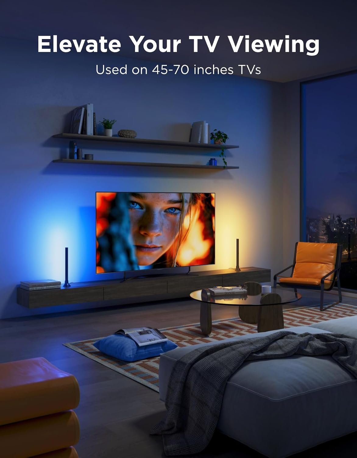 Govee Smart RGBWIC Light Bars 15-Inch WiFi TV Backlight H6046111