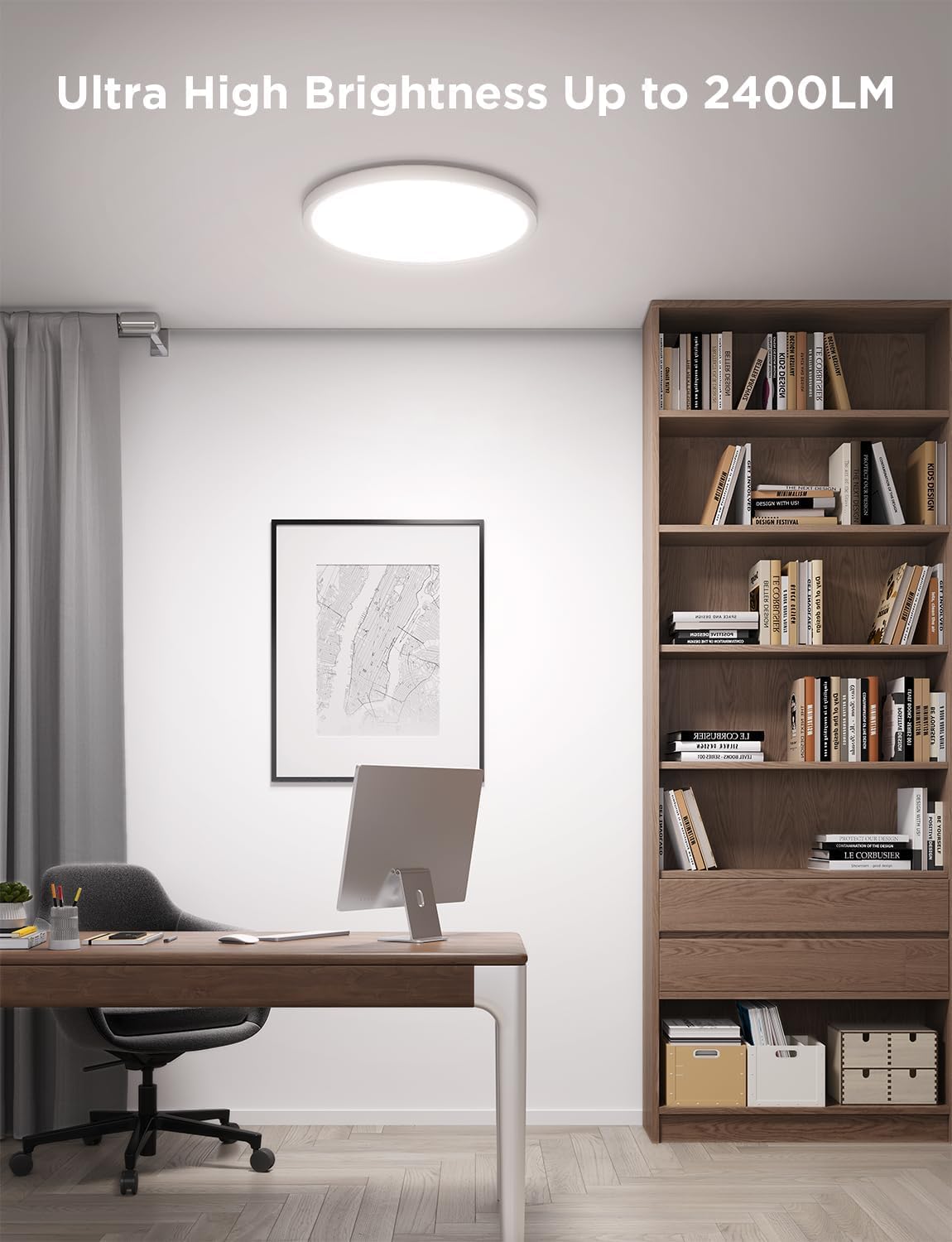 Govee Smart Ceiling Light 2400LM RGBIC 30cm H60A1