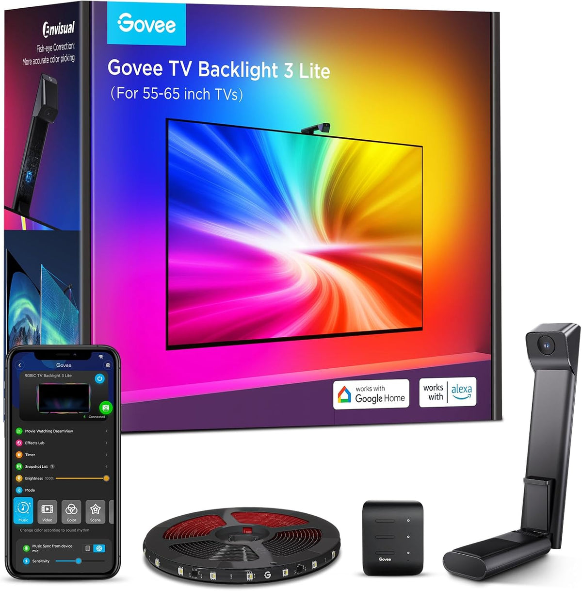 Govee TV Backlight 3 Lite Kit RGBICW H6099