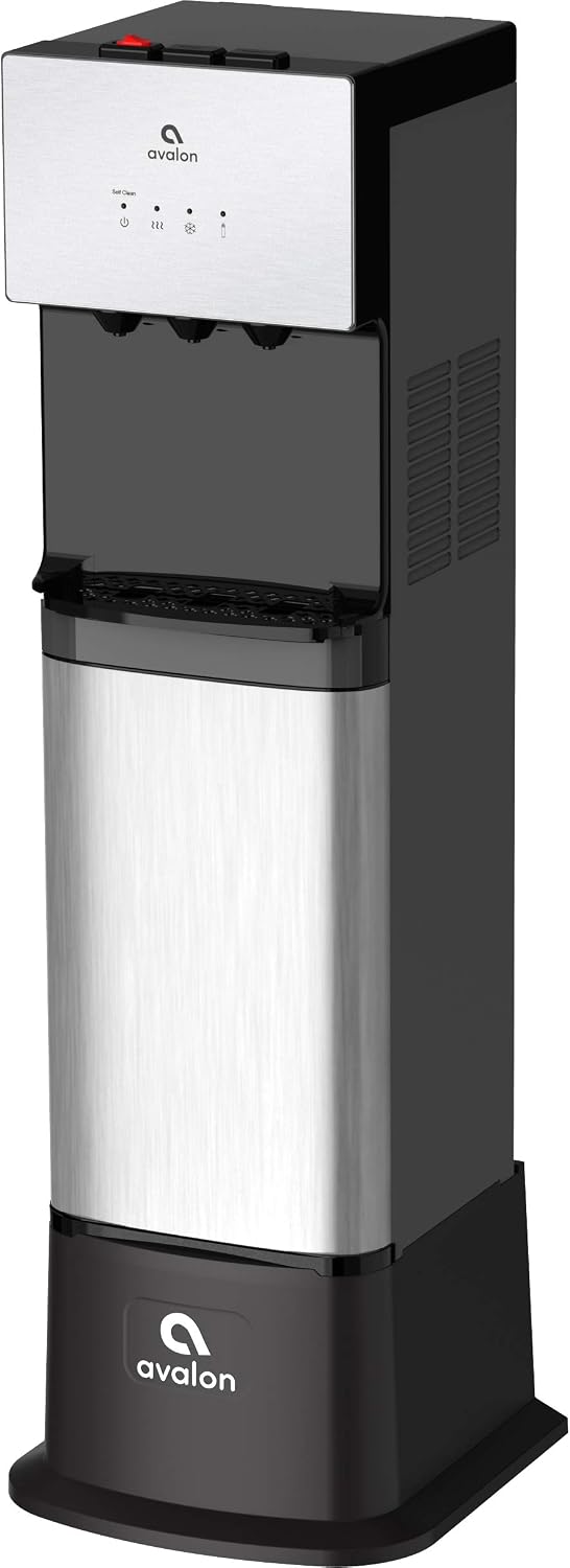Avalon Water Cooler Dispenser Base Pedestal Height Extender BASE-BLK