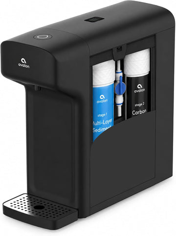 Avalon Countertop Bottleless Water Filter Dispenser Black A30