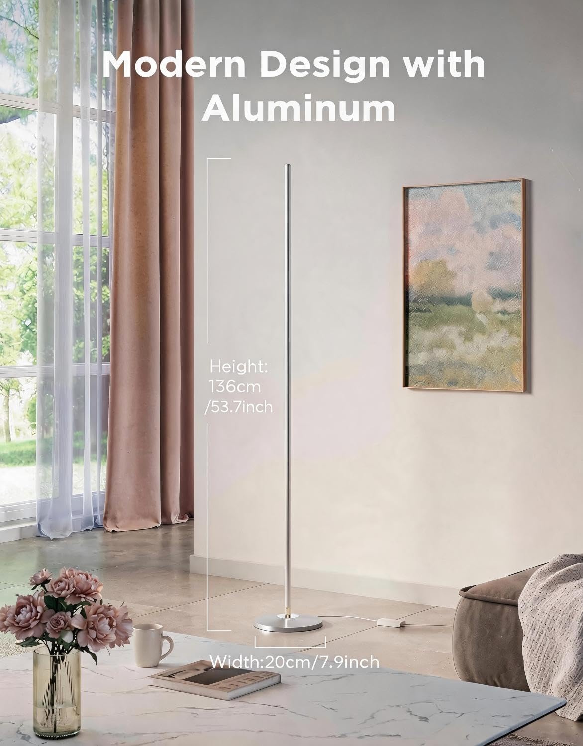 Govee RGBIC Floor Lamp Basic 1000lm H6076A