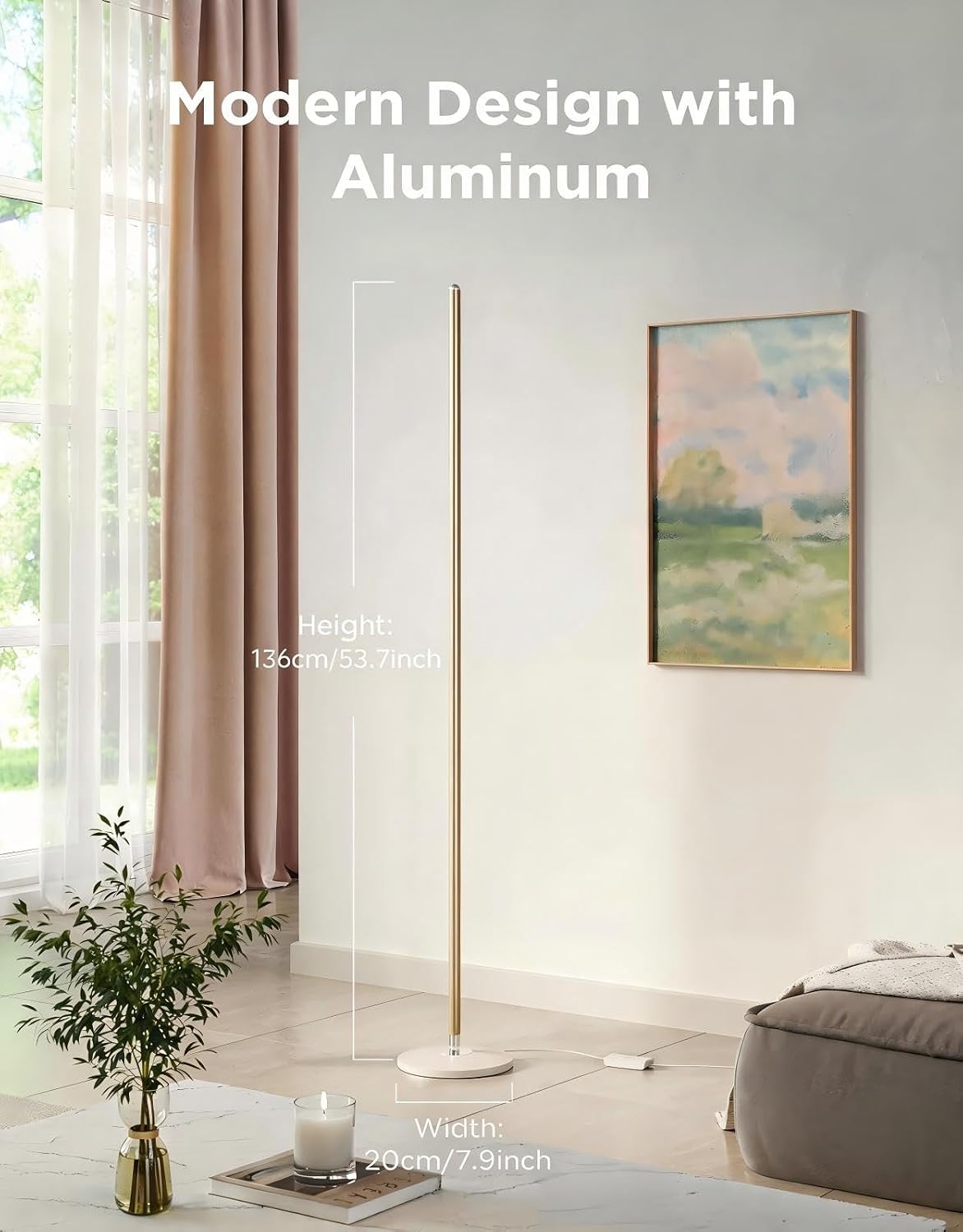 Govee RGBIC Floor Lamp Basic 1000lm H6076A