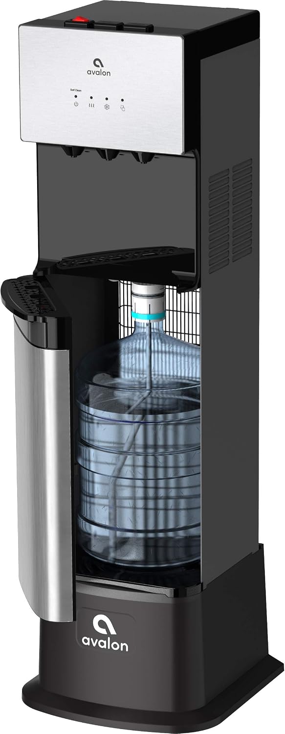 Avalon Water Cooler Dispenser Base Pedestal Height Extender BASE-BLK
