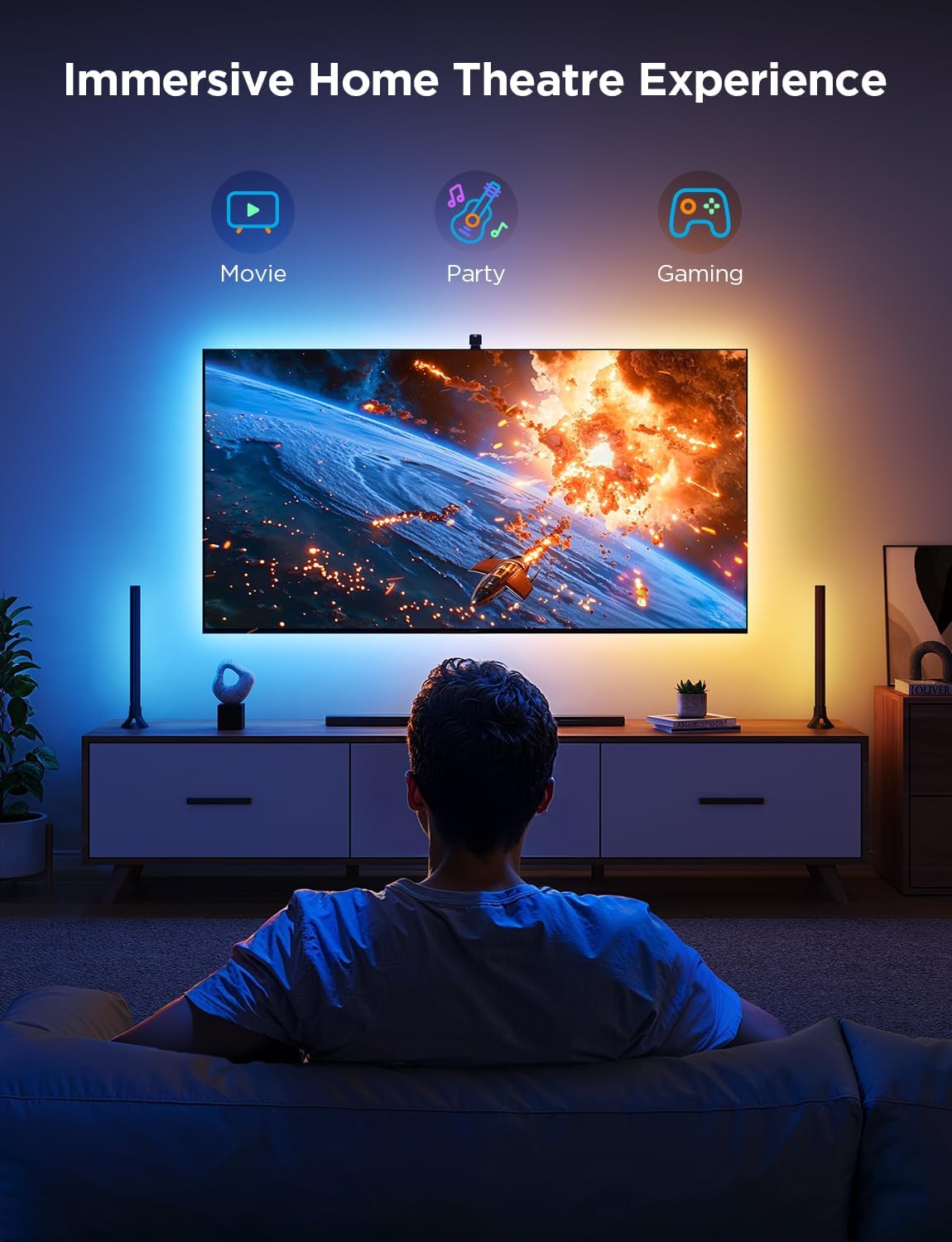Govee TV Backlight 3 Lite Kit 3.6m RGBICW H605A