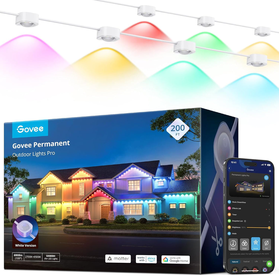 Govee Permanent Outdoor Lights Pro 60m 120-LED H706C