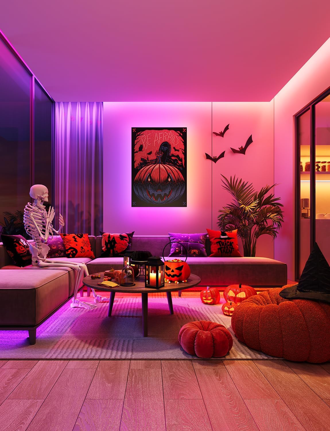 Govee RGBIC LED Strip Lights WiFi App Control H618F