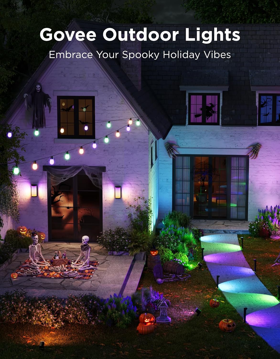 Govee S14 Outdoor String Lights 2 RGBIC LED H702A
