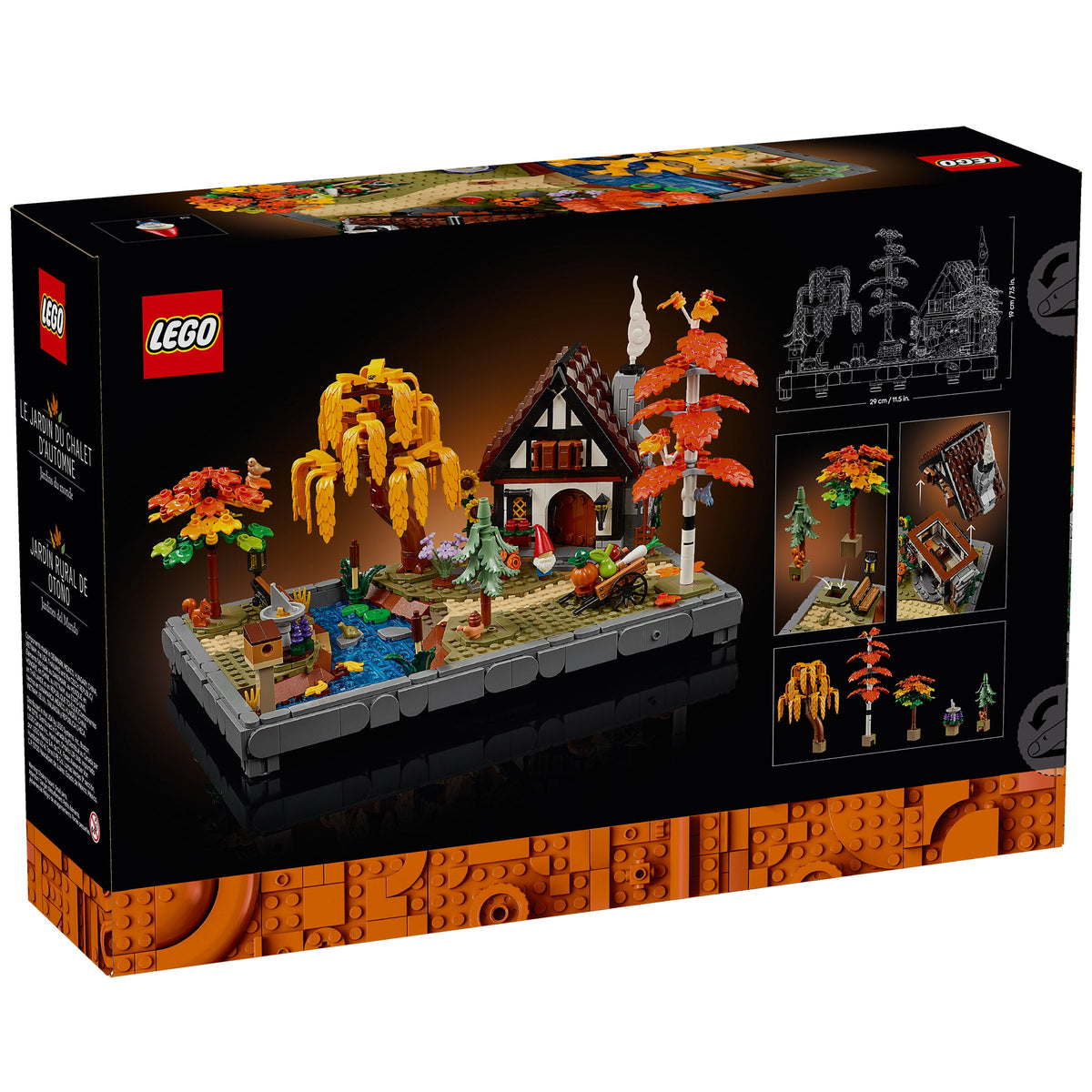 LEGO Icons Autumn Cottage Garden 11372