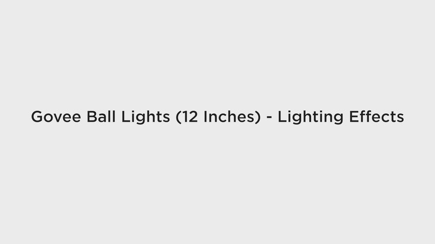 Govee 30.5cm RGBIC Ball Lights 2-Pack H6850